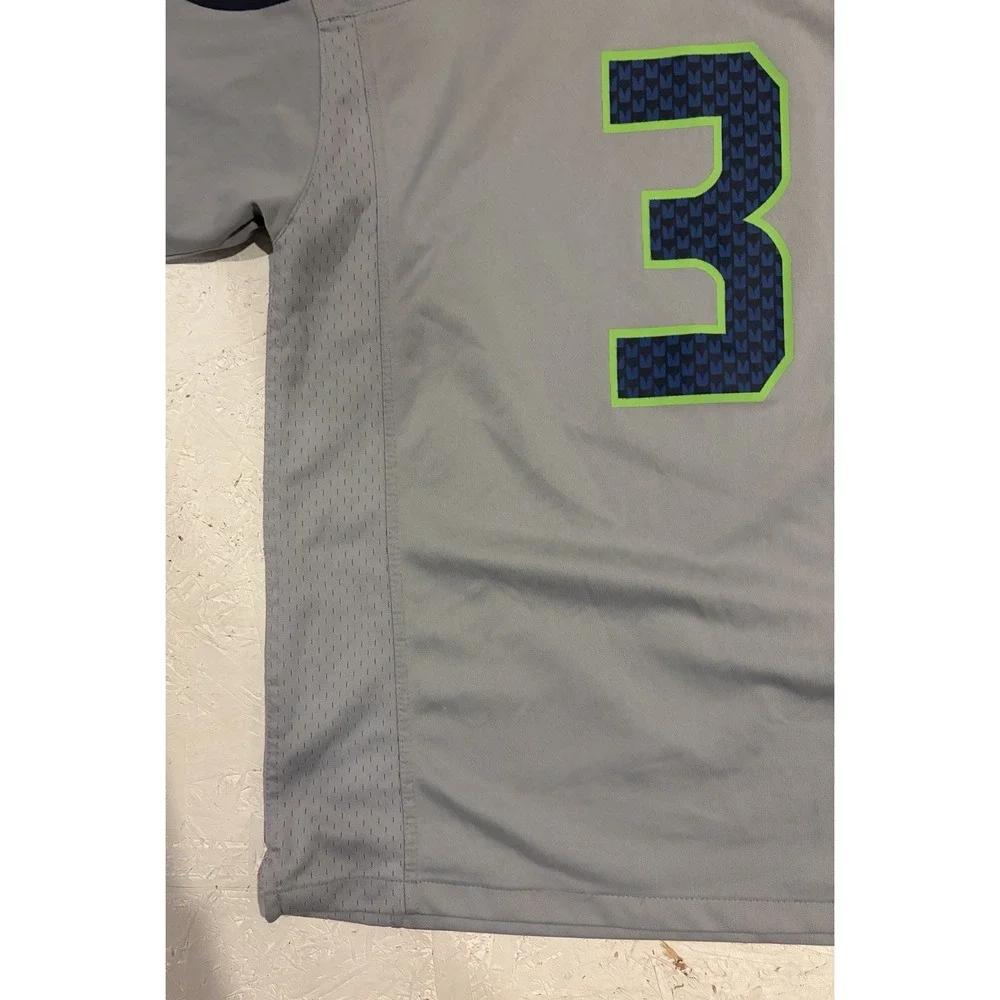RUSSELL WILSON #3 Seattle Seahawks Nike On Field Football Jersey‎ Youth XL